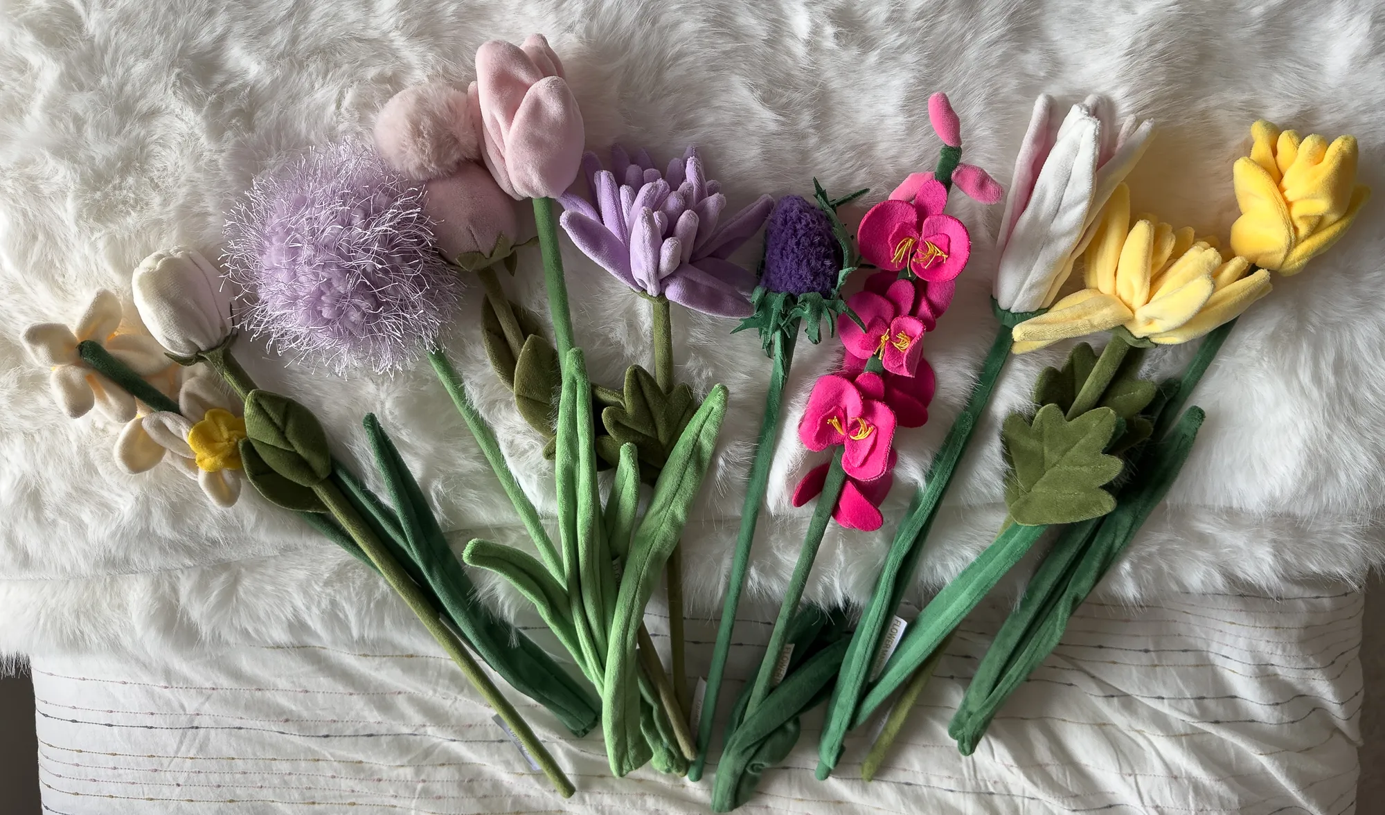 Fabric flowers